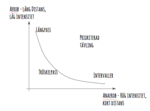 Förhållande mellan aerob och anaerob träning